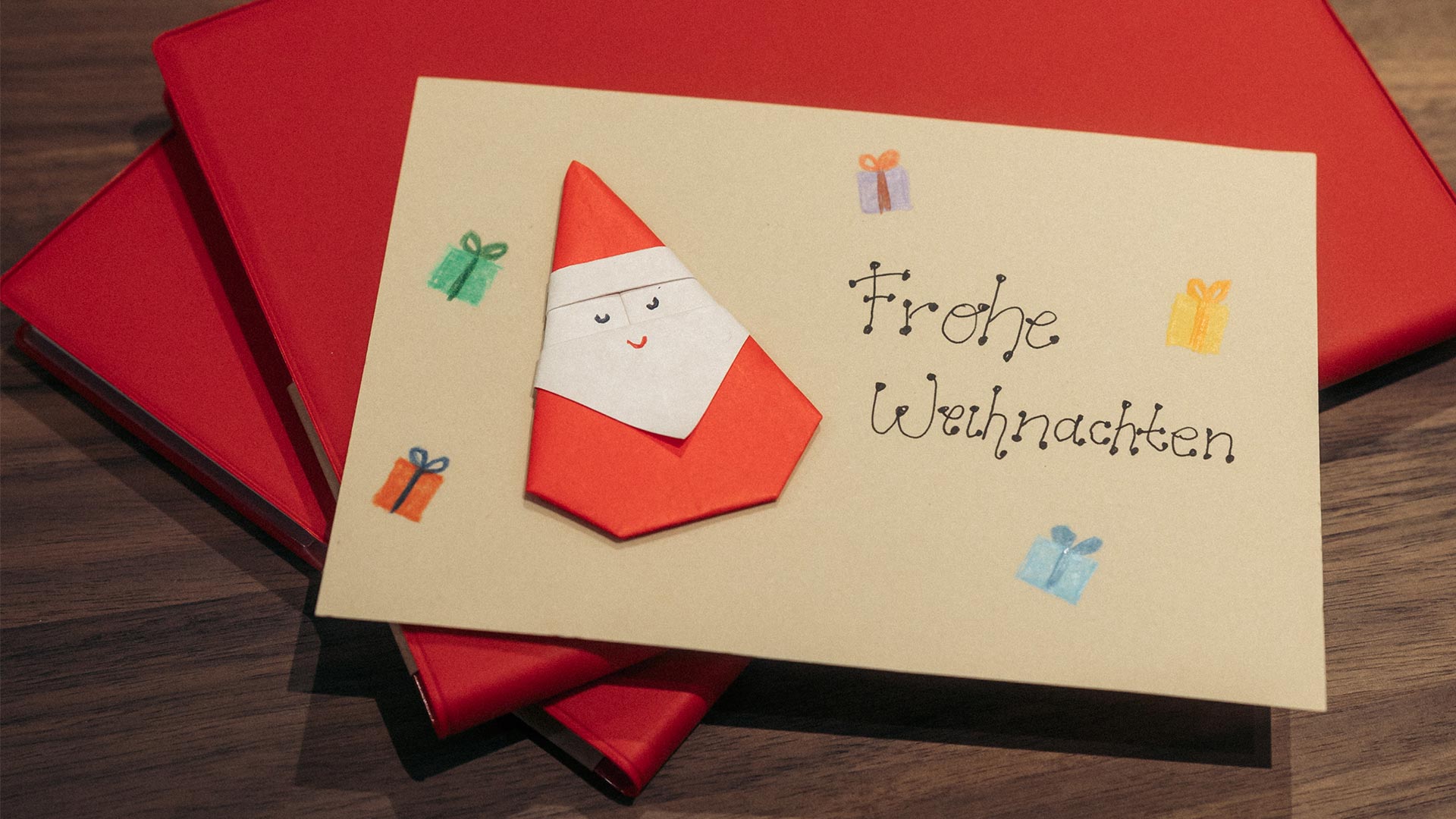 Origami Workshop für Kids – Weihnachtskarte