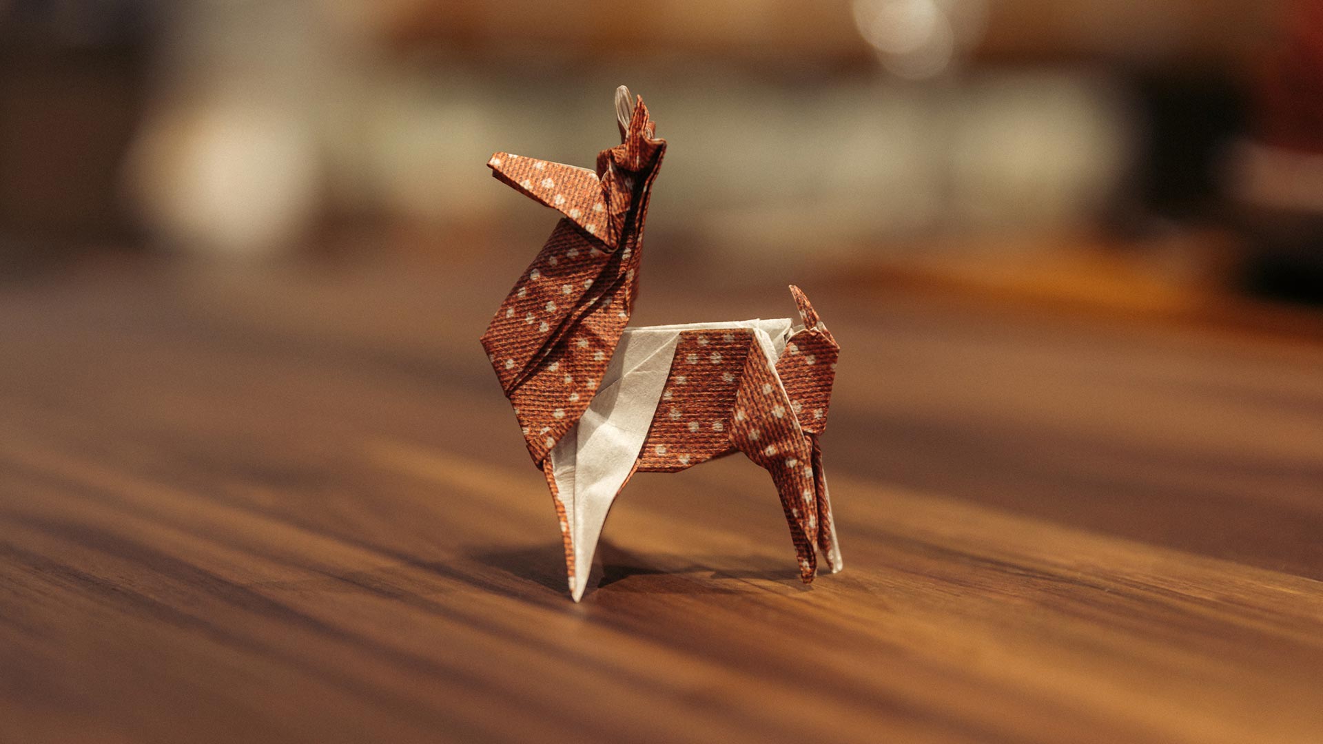 Origami Workshop for Kids – reindeer